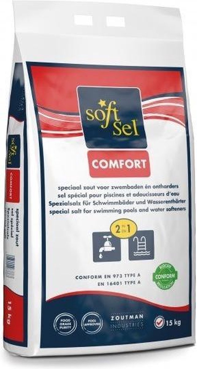 Zout voor zoutwatersysteem zwembad 15kg
