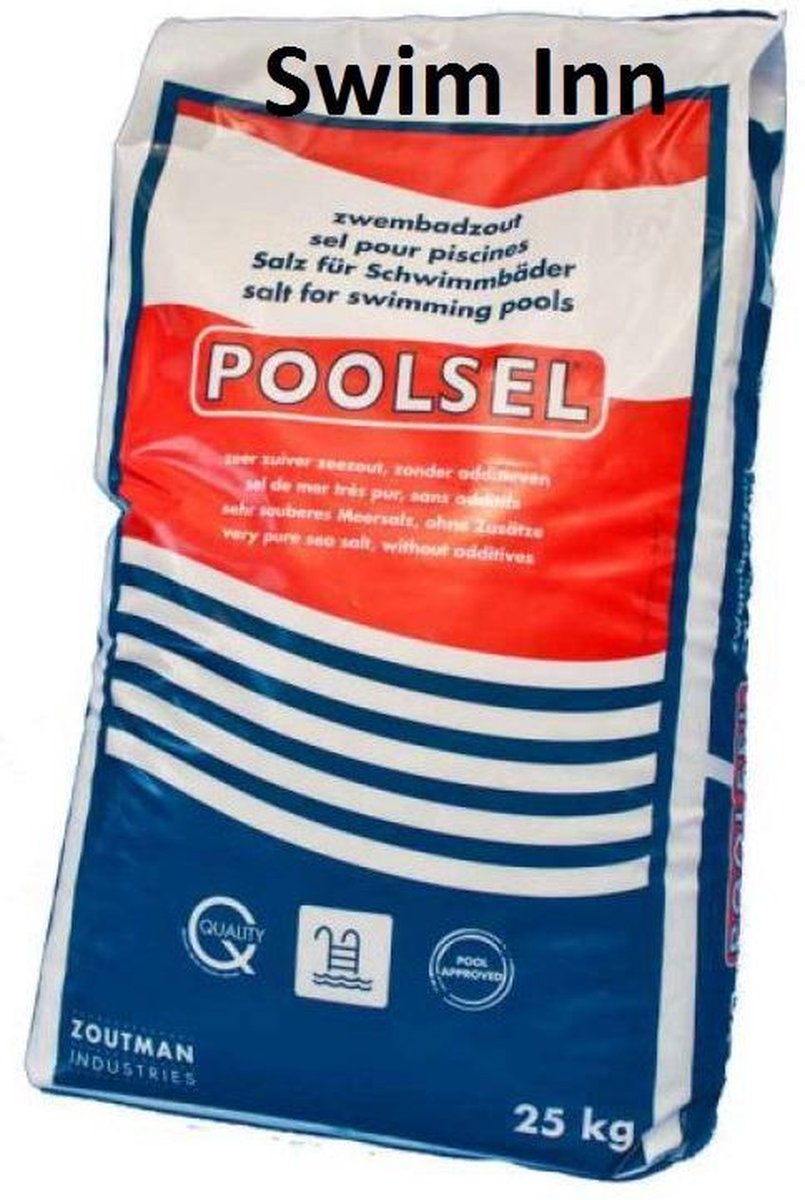 Zwembadzout Poolsel 20 x 25kg - ZOUT PROMO