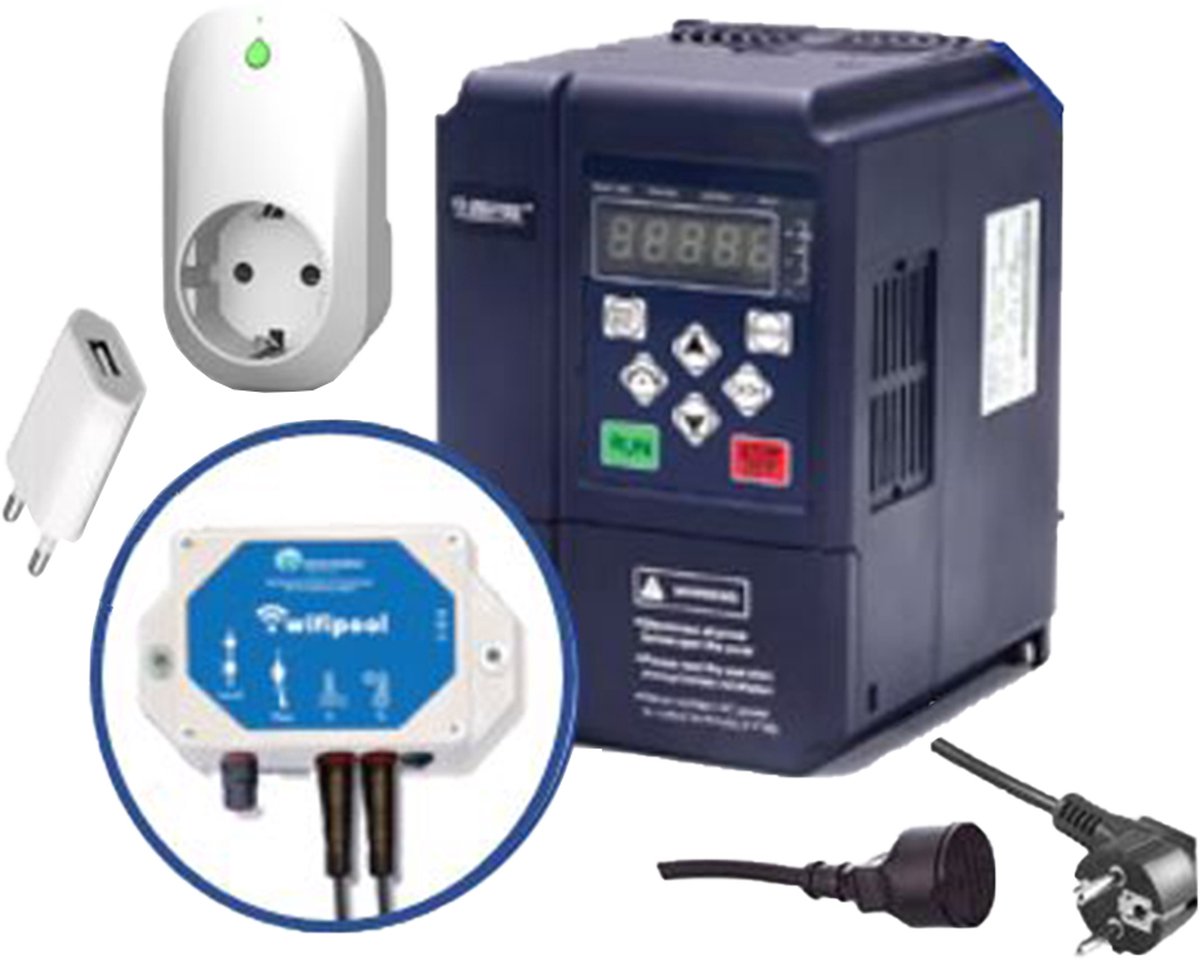 POOLTRONICS WIFI Frequentieregelaar voor zwembad Filterpomp met 0-10V Wifi sturing - 1.5 kW