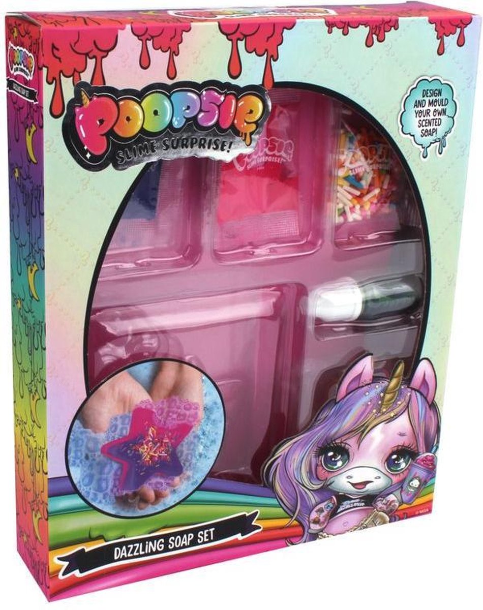Poopsie dazzling soap set - zeep maken - Poopsie slime surprise - Creatief voor kinderen vanaf 5 jaar