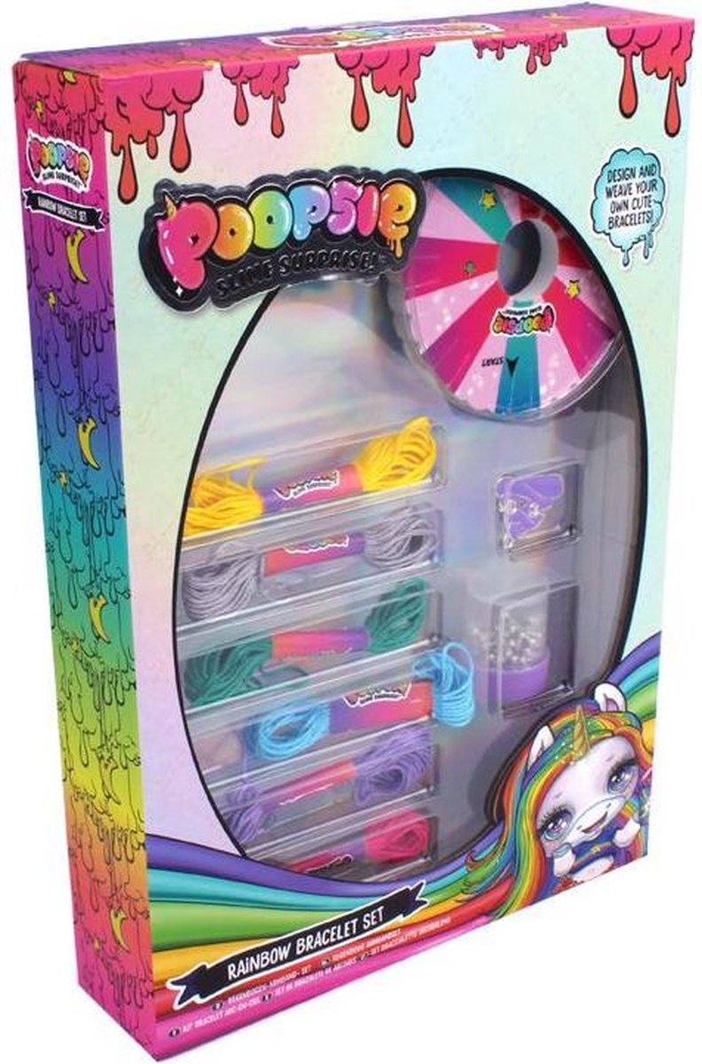 Poopsie slime surprise rainbow jewellery set - Sieraden maken meisjes - Poopsie - Armbandjes maken - Creatief voor kinderen vanaf 3 jaar - Poopsie unicorn surprise