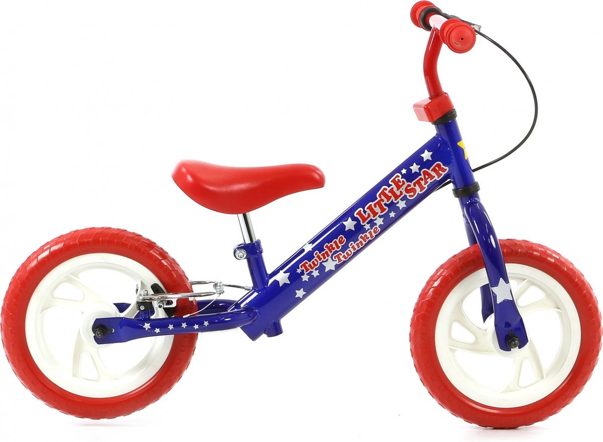 Popal - Twinkle - Star Loopfiets - Loopfiets - balance bike - kleuterfiets - kinderfiets - leerfiets - 12 inch