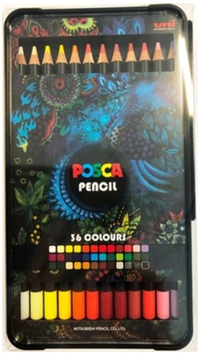   36 Kleurpotloden Set