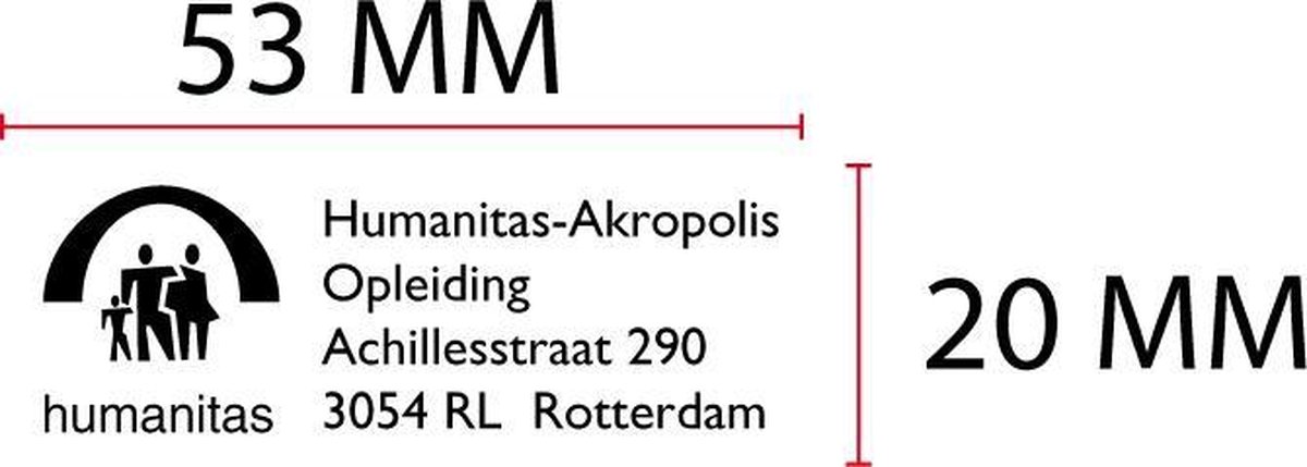 Stempelplaatje Posta MM40