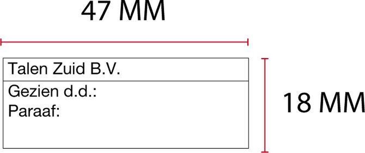 Stempelplaatje Posta P30