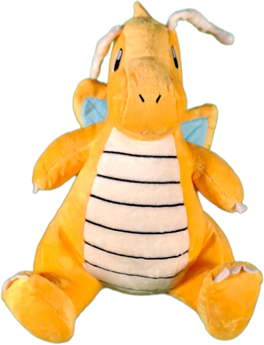 PowerUp Parts© - Pokémon - Dragonite Knuffel - Pluche Knuffel - 25 cm