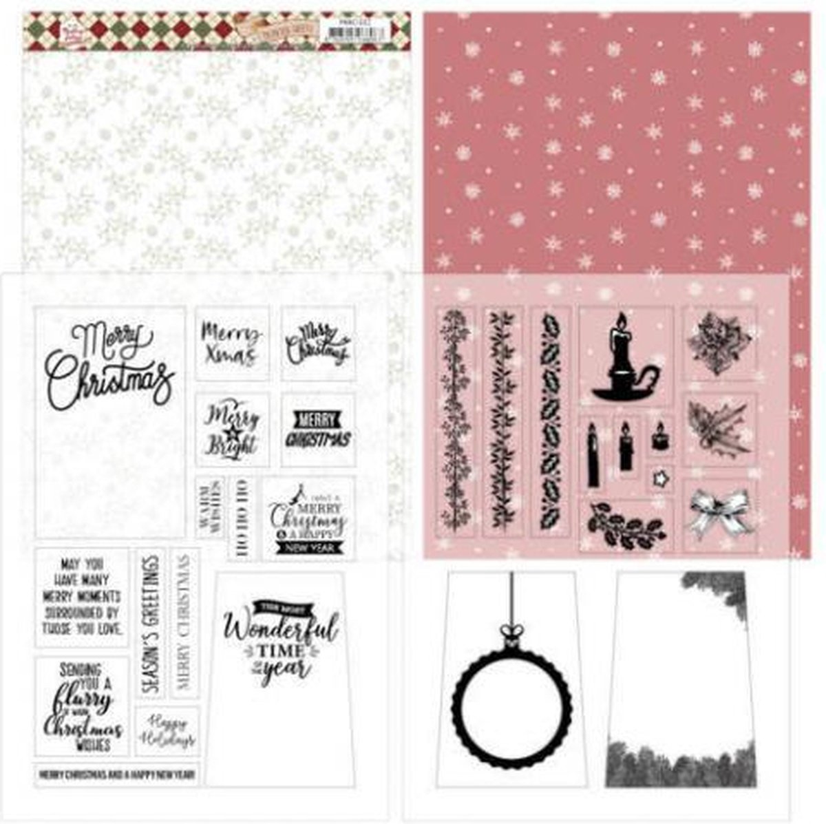 Mica Sheets - Precious Marieke - Warm Christmas Feelings