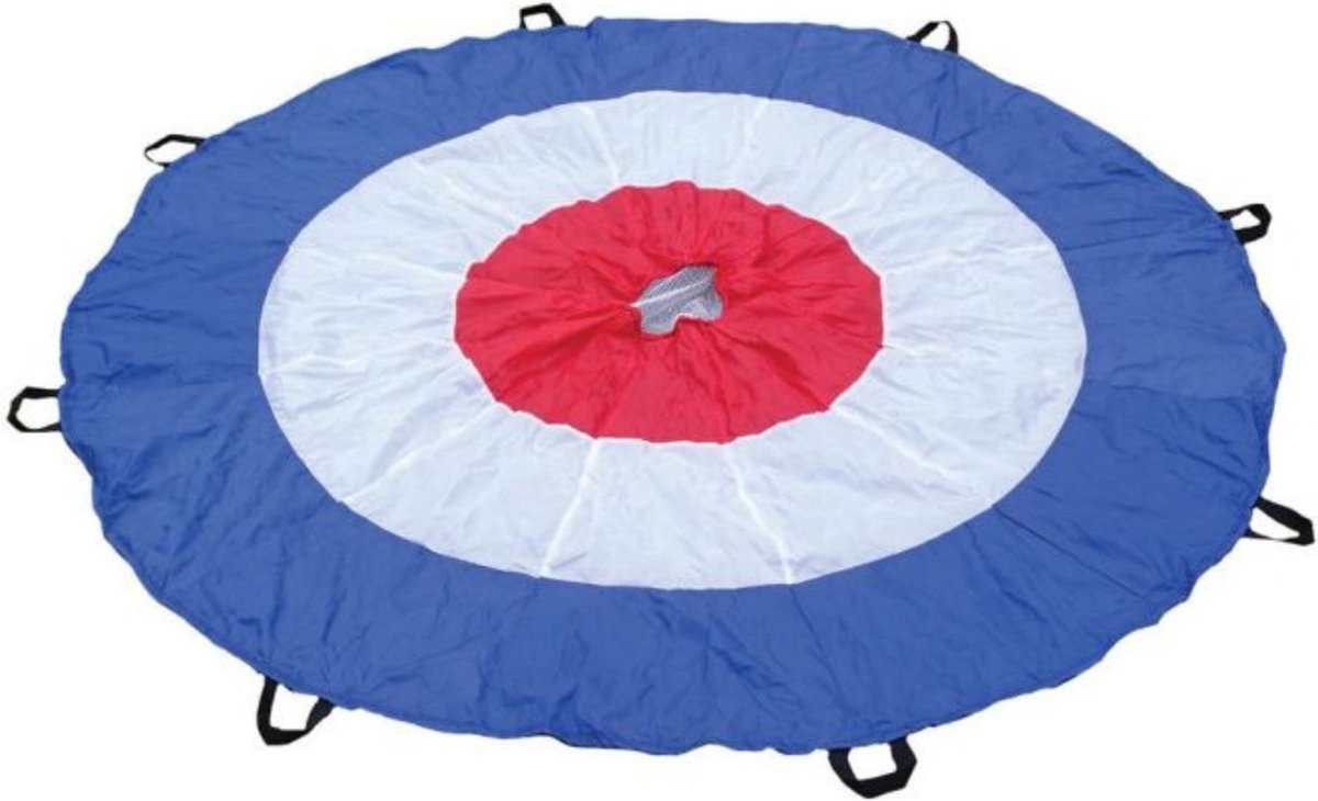 Parachute met target - diameter 175 centimeter