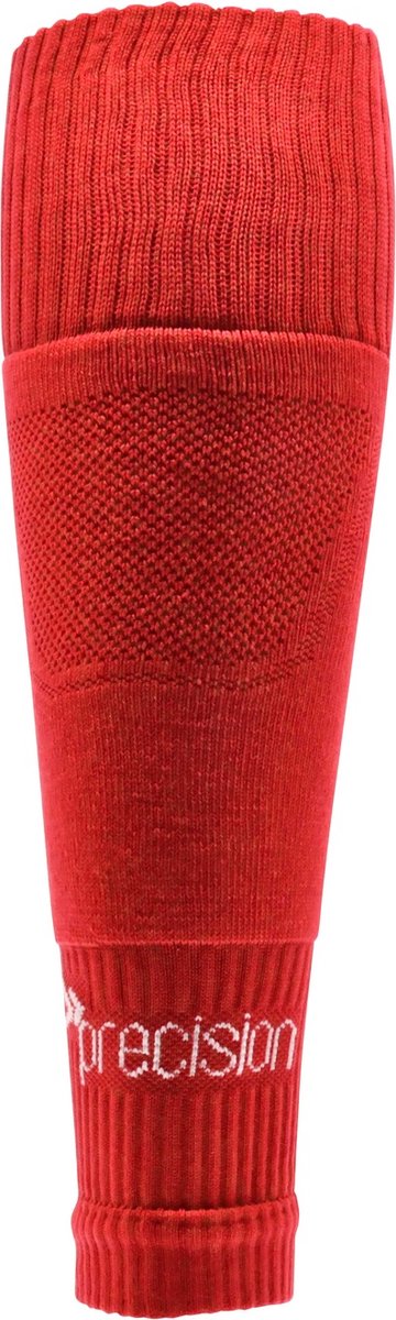 Precision compressie sleeve sokken junior sport rood grip.