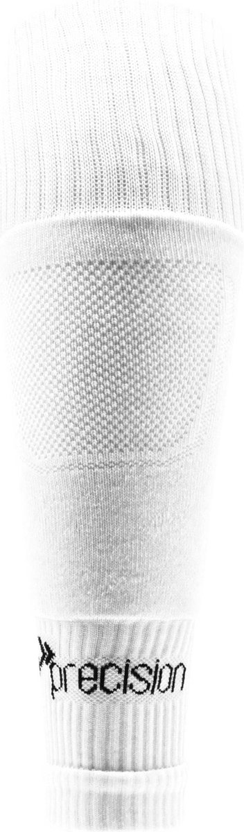 Precision compressie sleeve sokken junior sport wit grip.