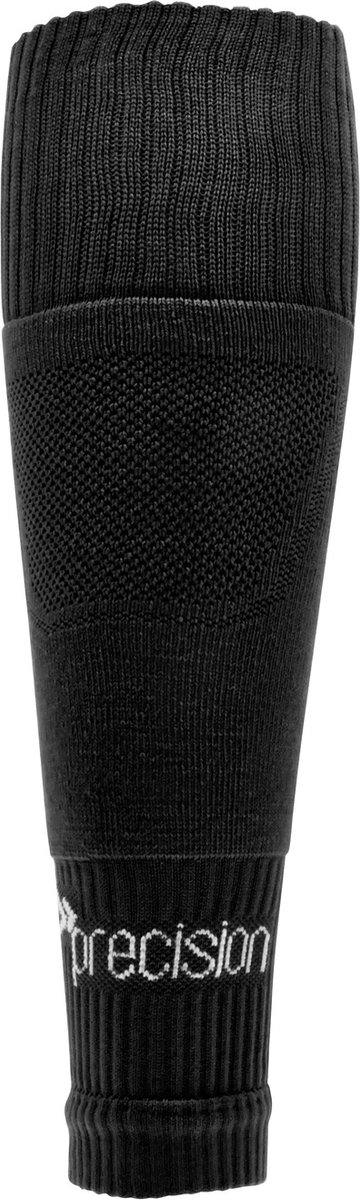 Precision compressie sport sokken - Pro Footless Sleeve - zwart - 7-12.