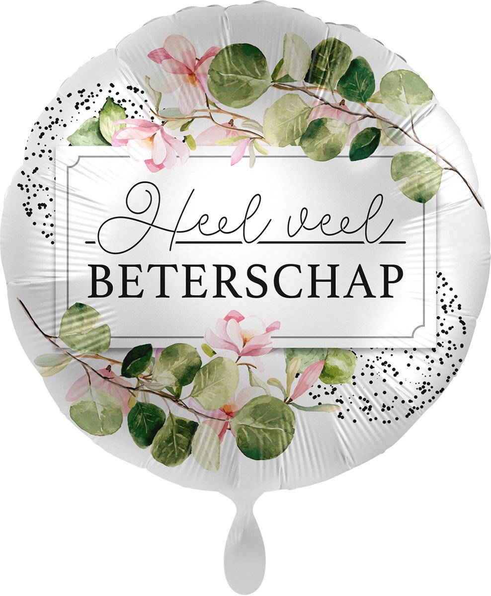 Folie ballon heel veel beterschap