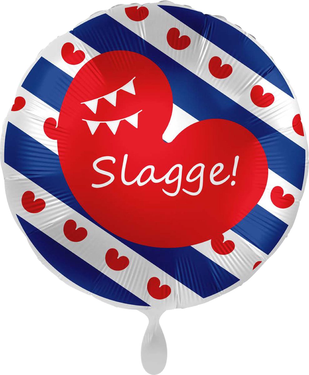 Friese folie ballon slagge!