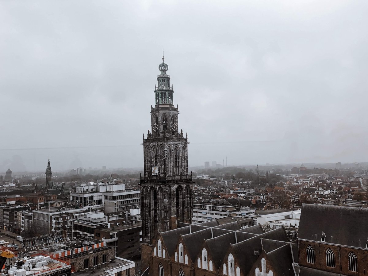 Diamond painting - Volwassenen - Martinitoren Groningen - 40x50 cm