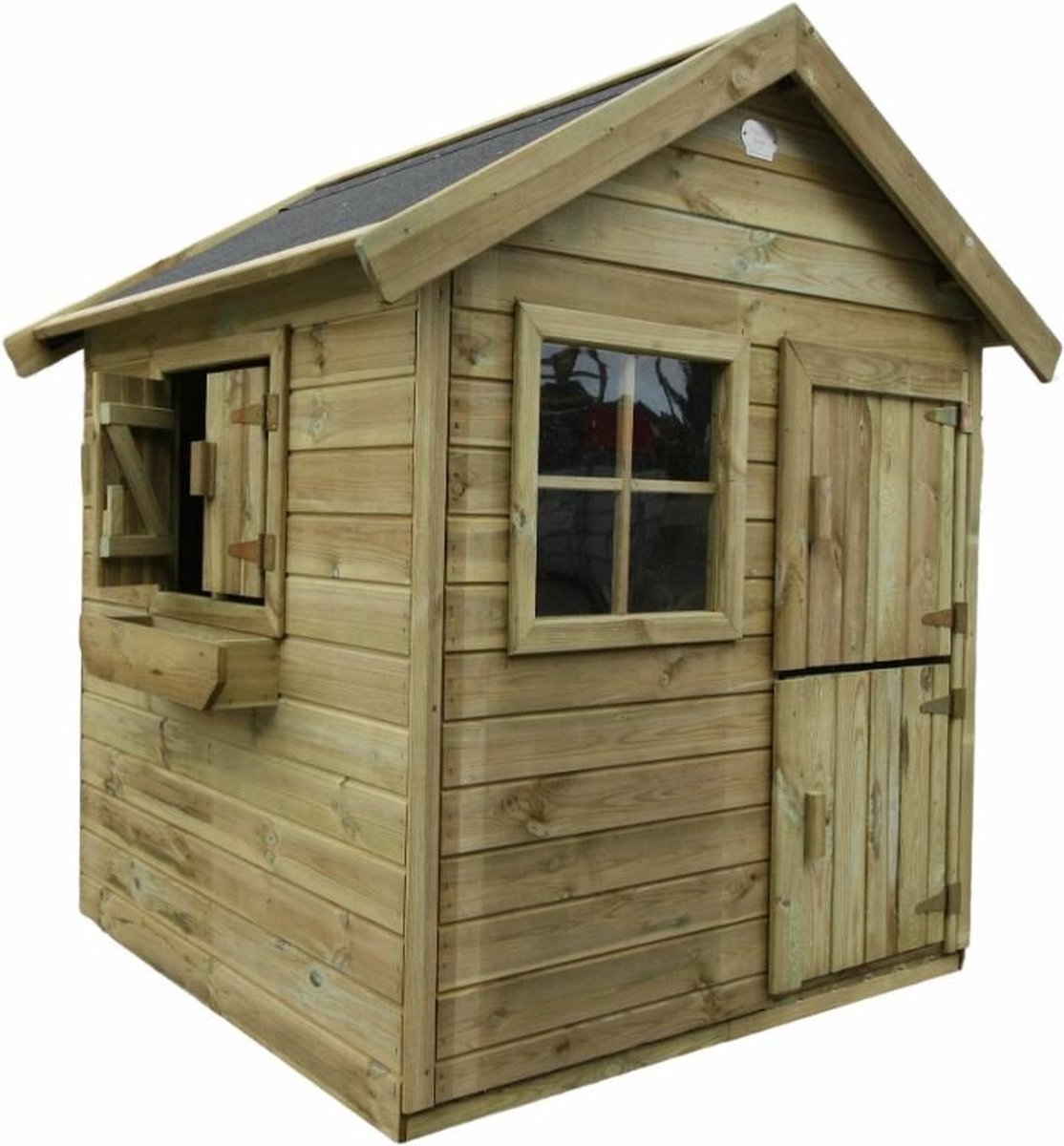 Houten speelhuis Funny Prestige Garden (met vloer)