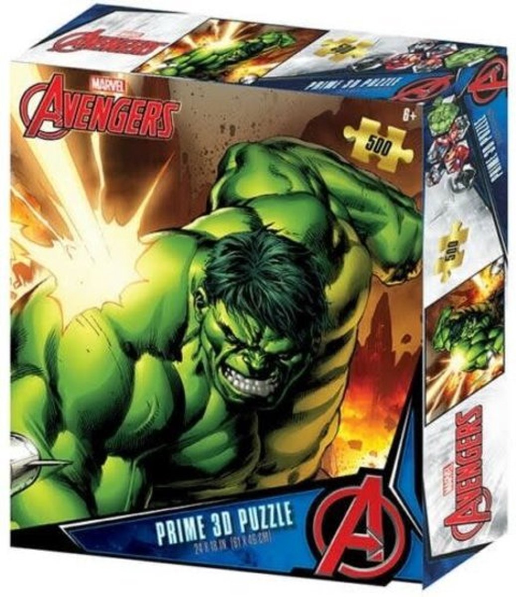 Prime 3D Hulk - Prime 3D Puzzle (500)