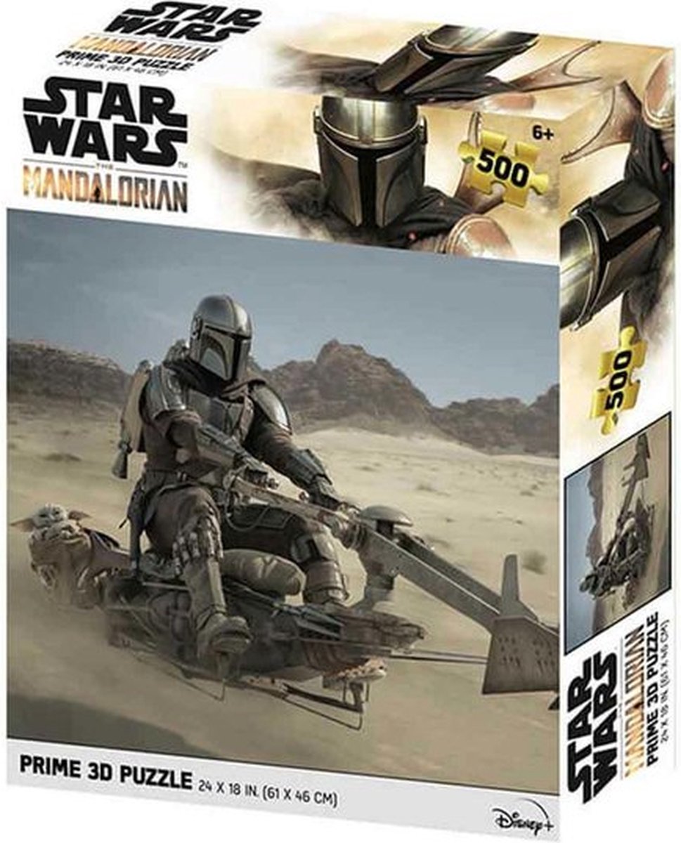 Prime 3D The Mandalorian Speeder - Prime 3D Puzzle (500)