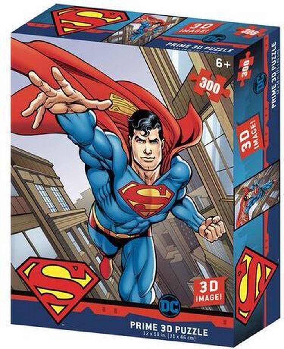 SUPERMAN - Lenticular Puzzle 3D 300P 46x31cm