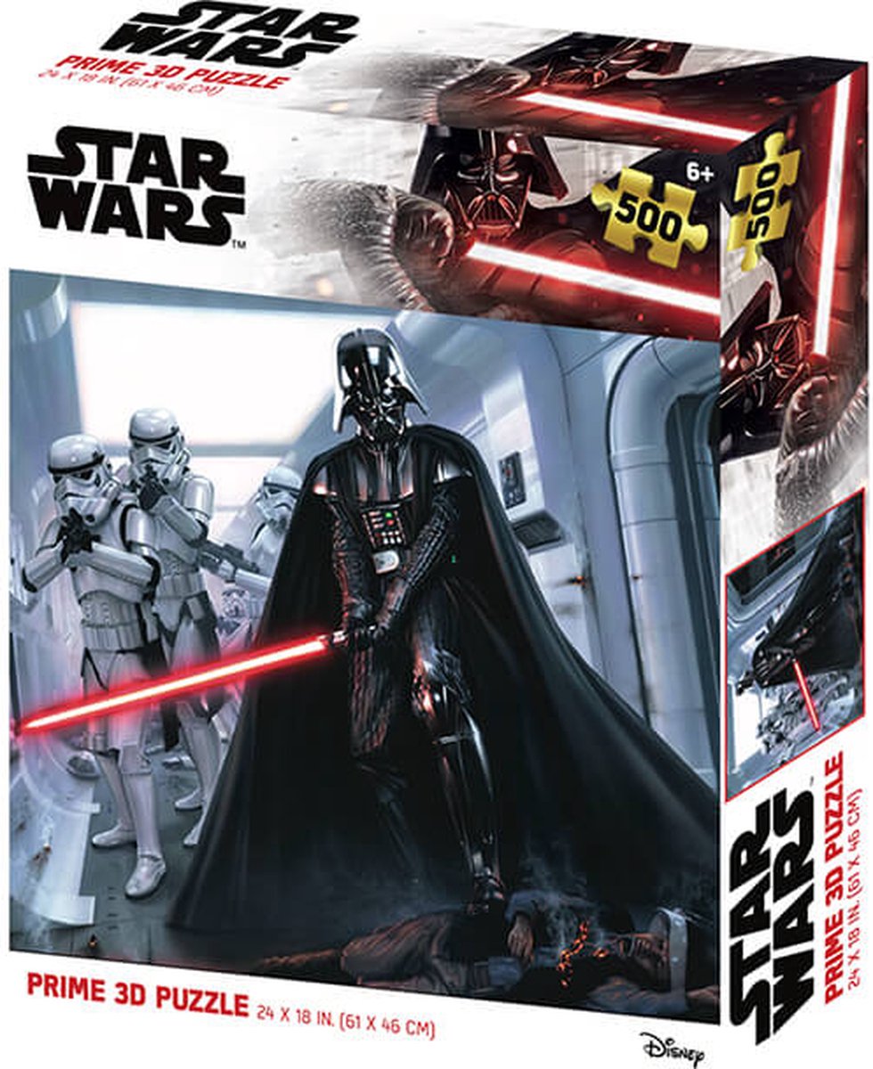 Star Wars Darth Vader & Storm Troopers - Prime 3D Puzzle (500)