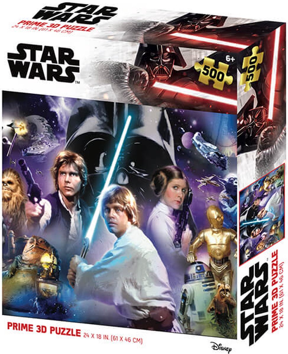 Star Wars Ensemble - Darth Vader Prime 3D Puzzle (500)