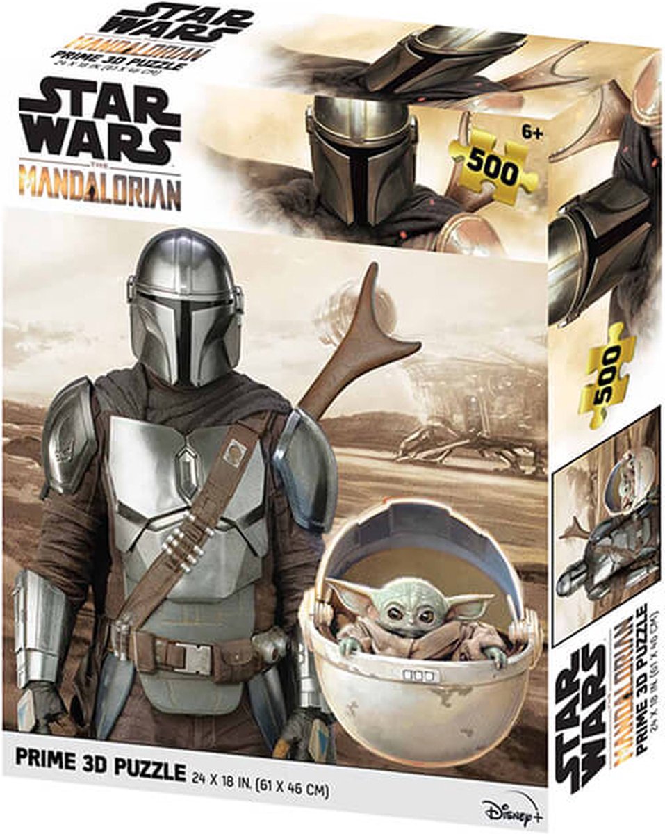 The Mandalorian & Grogu - Prime 3D Puzzle (500)