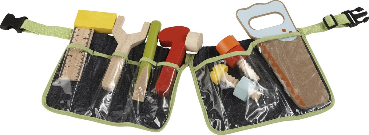   – Educatief Houtenspeelgoed – Gereedschapsgordel – +24 maanden