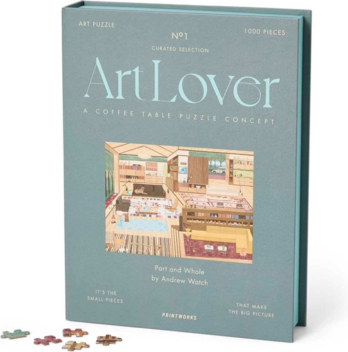 Printworks Art Lover Boek Puzzel - Part and Whole - 1000 stukjes