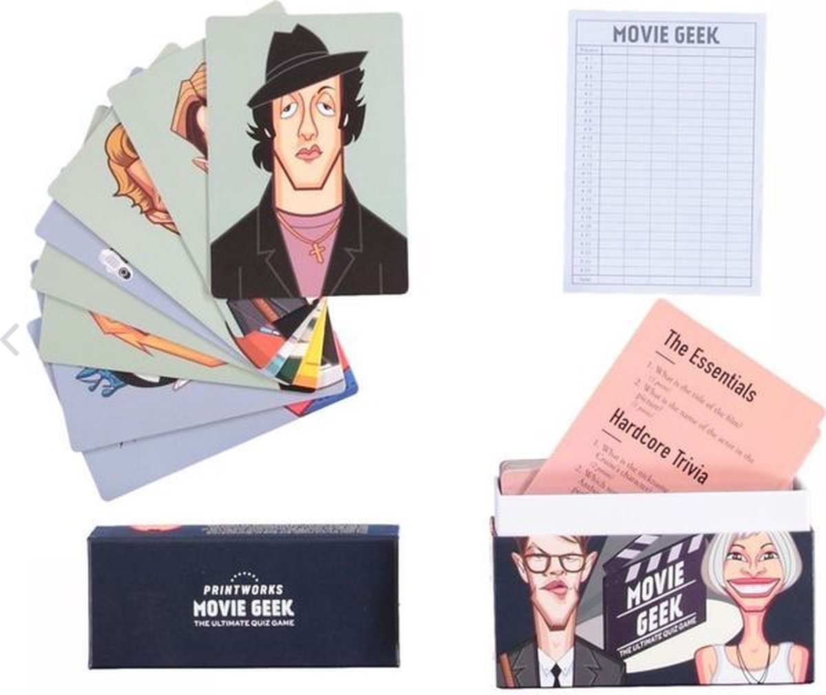 Printworks Trivia game - Movie geek