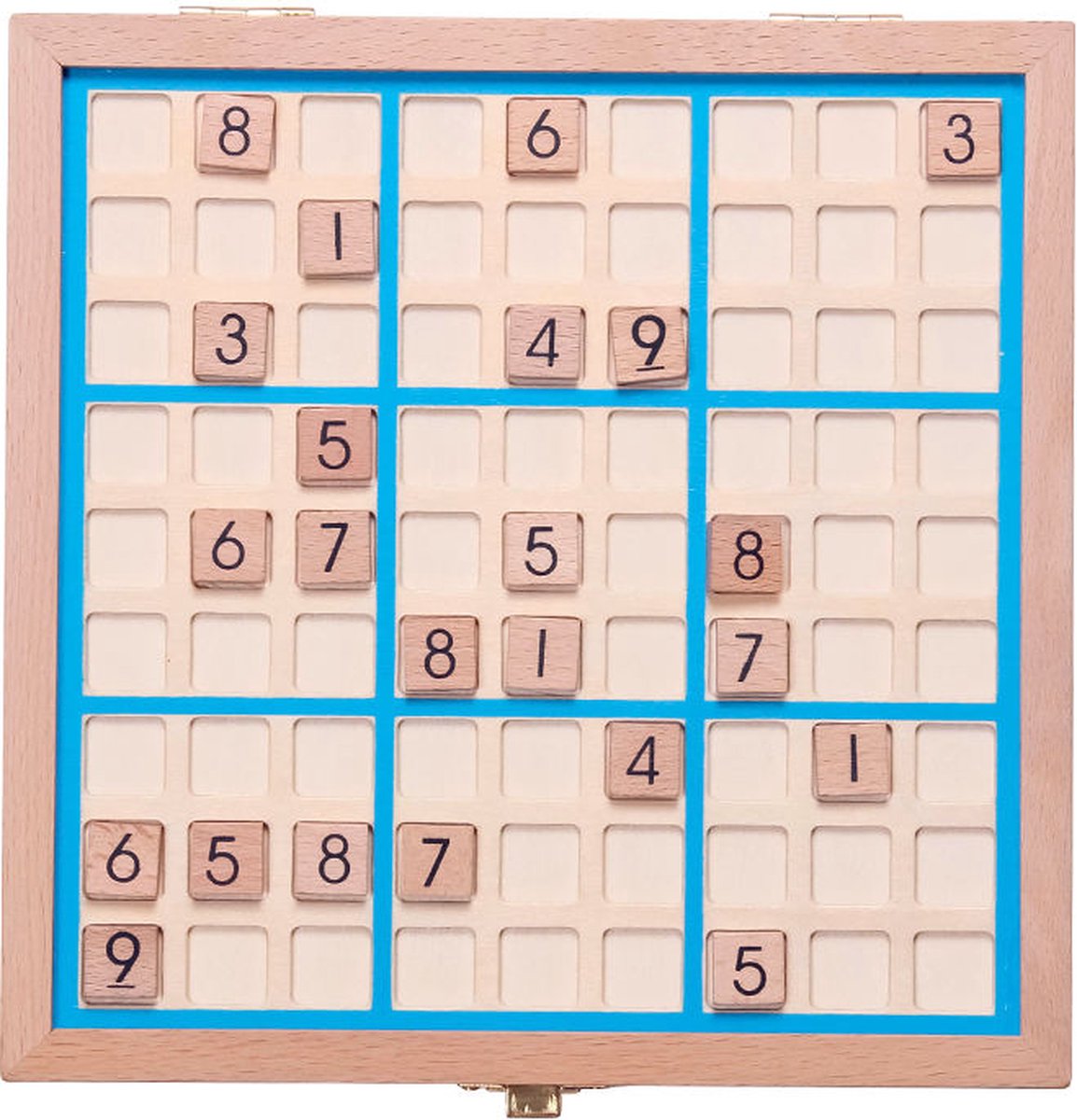 Sudoku houten bordspel
