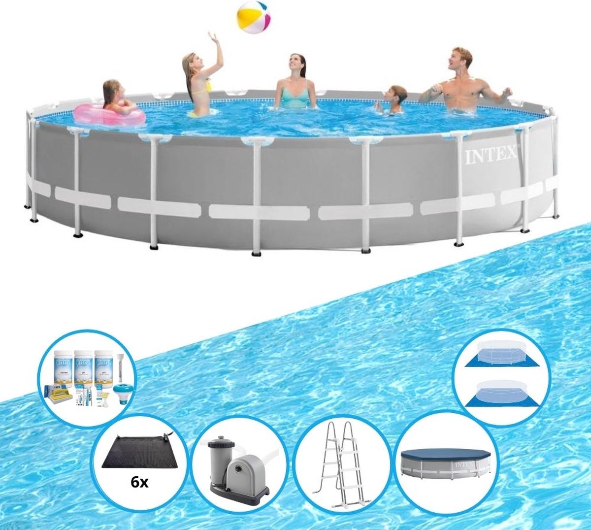 Zwembad Prism Frame - Zwembadset - 549x122 cm