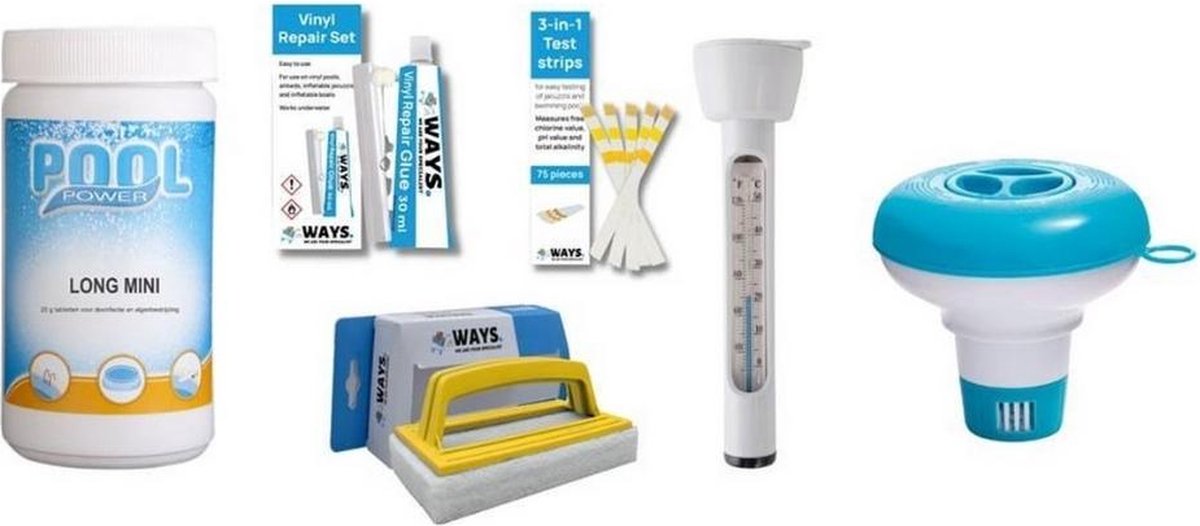 Zwembad Prism Frame 366x76 cm - Met accessoires