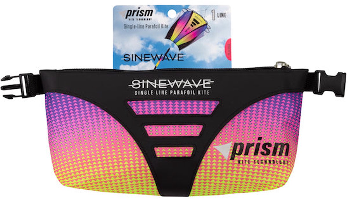 Eenlijnsvlieger Prism Sinewave Plasma SINP Rood 83 x 68 cm