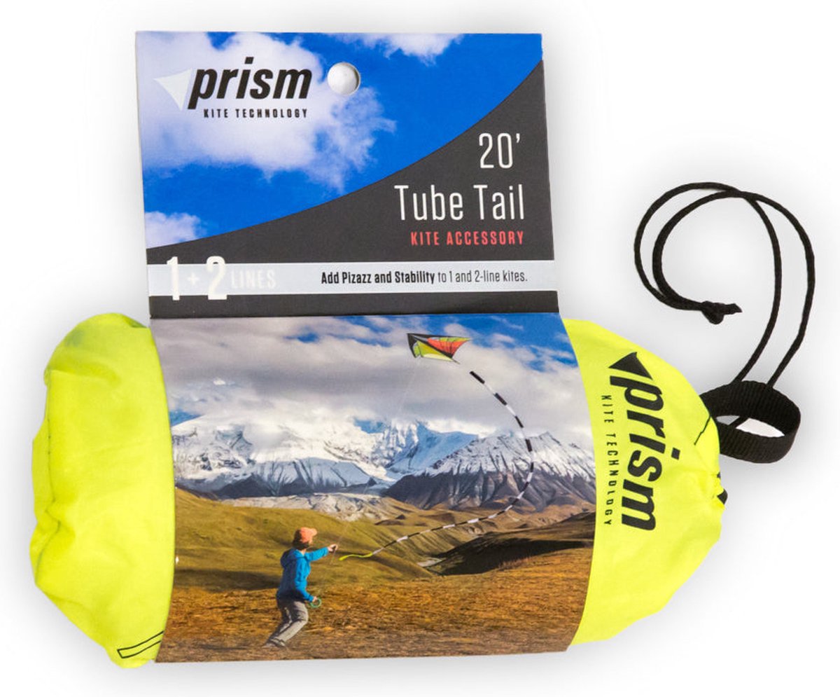 Vliegerstaart Prism Tube Tail 20 ft. Rainbow RB20 Regenboog 600 cm