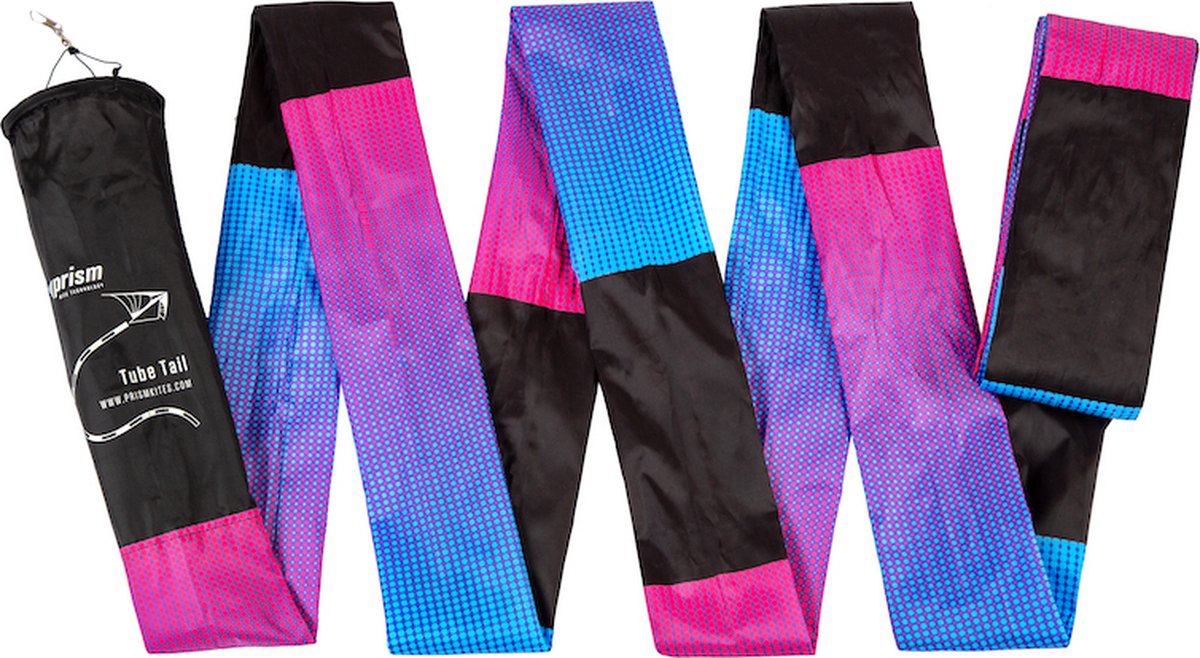 Vliegerstaart Prism Tube Tail 75 ft. Ultraviolet UV75 Paars 22 m