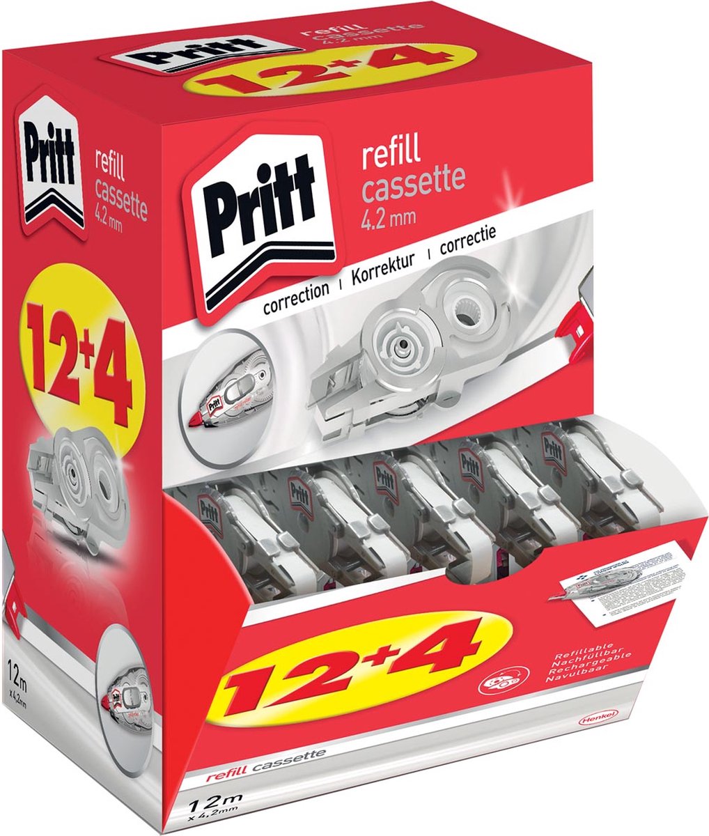 NAVULLING CORRECTIEROLLER PRITT FLEX VALUEPACK 4.2MM