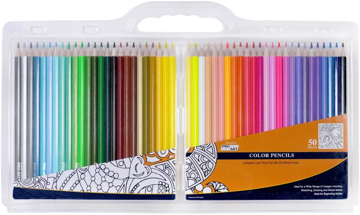   - Kleurpotloden set - 50 stuks