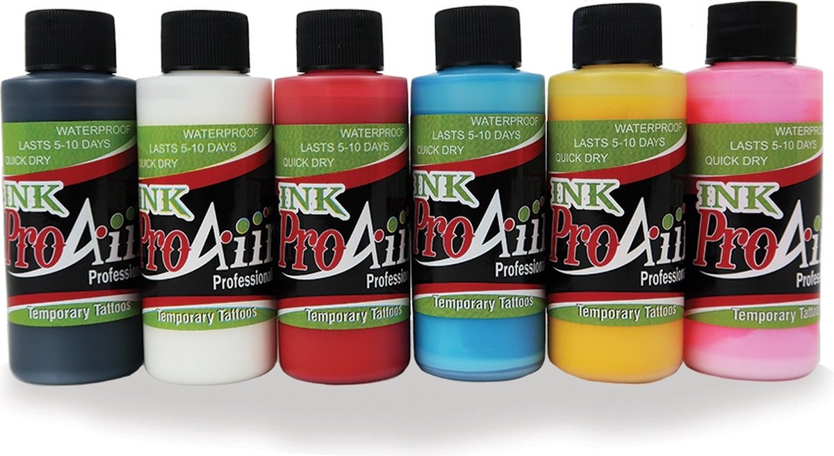 ProAiir Ink Starterset Pack, 6 x 30ml