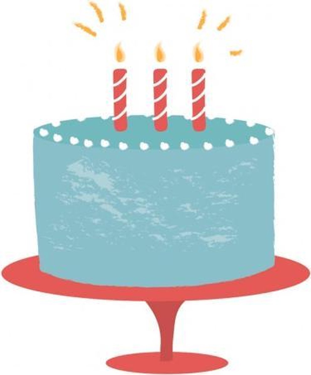 Procos Uitdeelzakjes Taart Junior 30 X 20 Cm Wit 6 Stuks