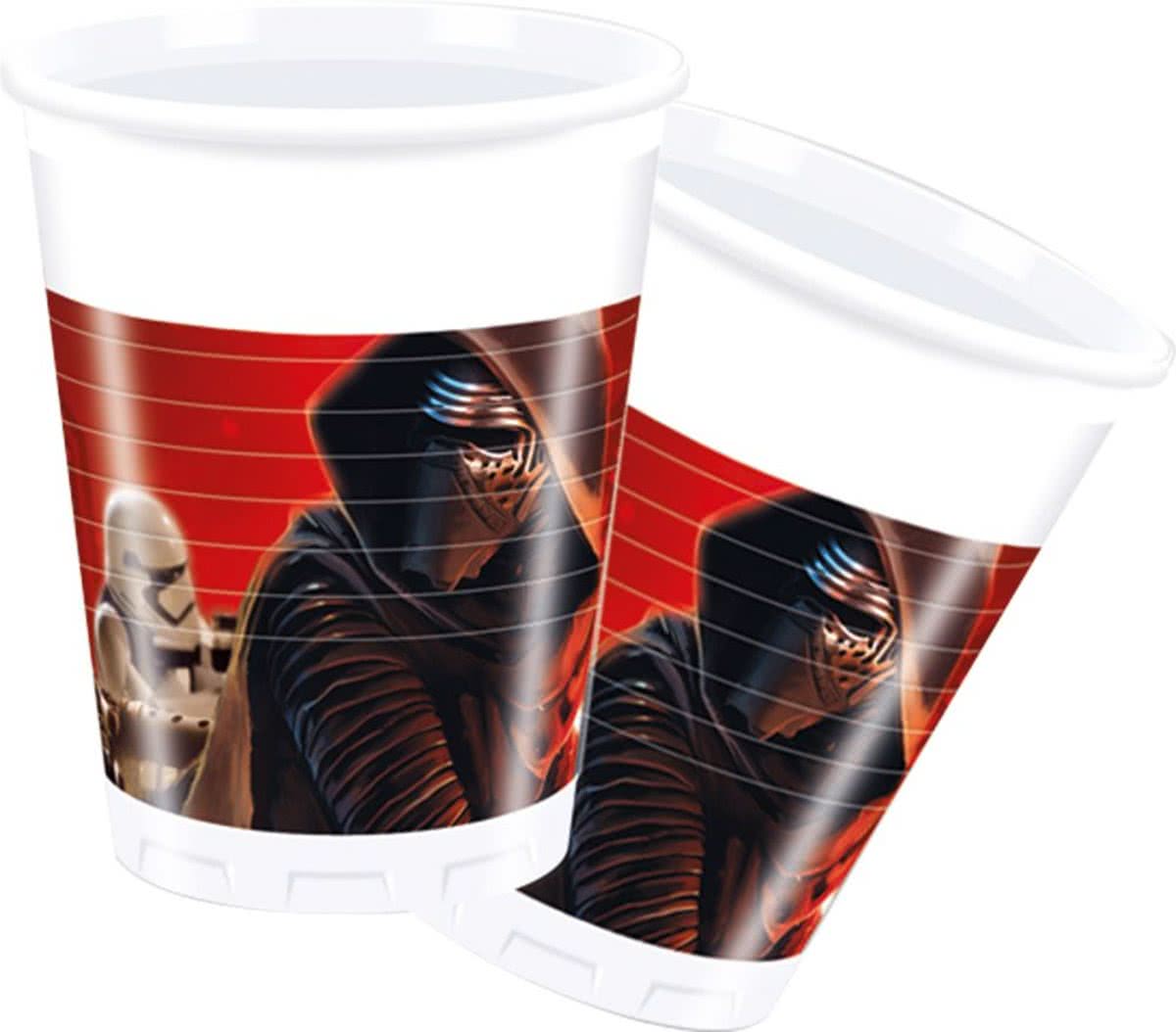 Star Wars The Force Awakens Bekers - 8 stuks