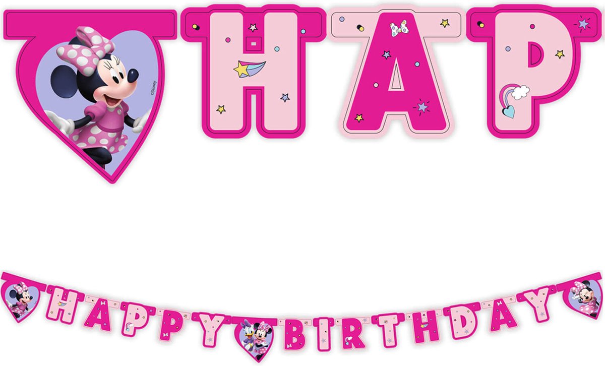 Vegaoo - Slinger Happy Birthday Minnie Mouse