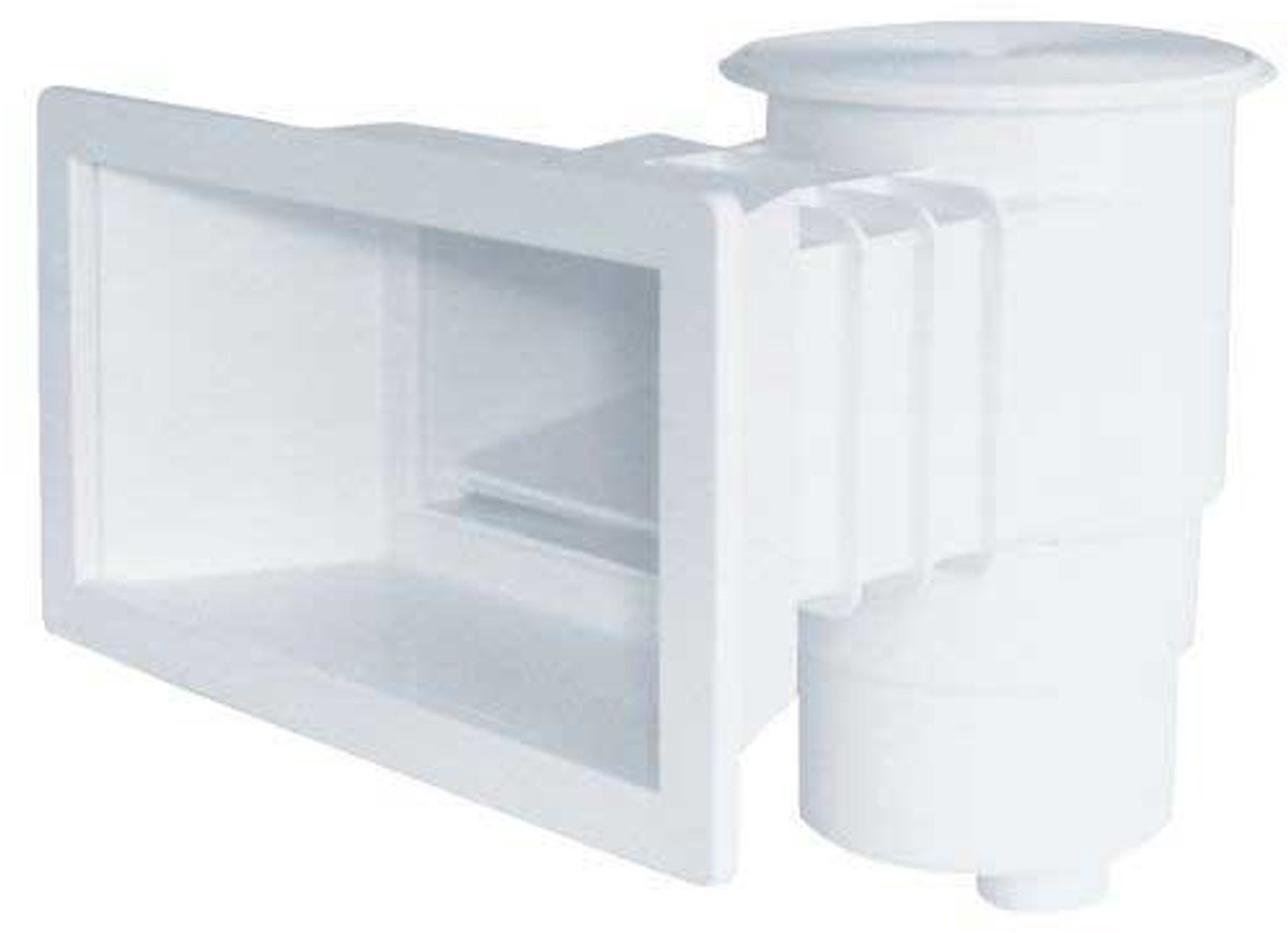 Productos Qp Ø 5m3/u Skimmer Standaard Lange Mond Ronde Afdekking 360mm Transparant