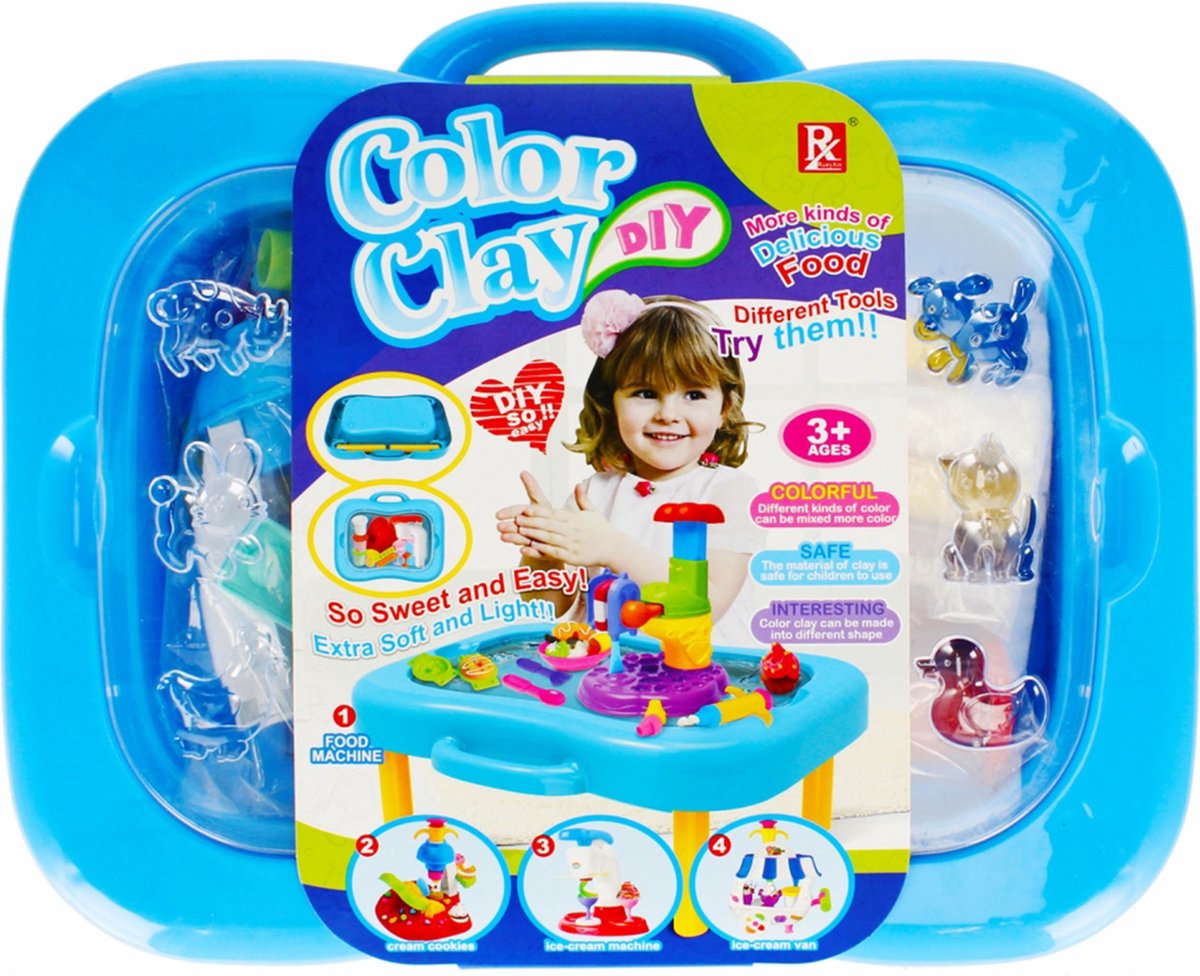 Mega Creative - Kunststof massatafel met toebehoren, vanaf 3 jaar