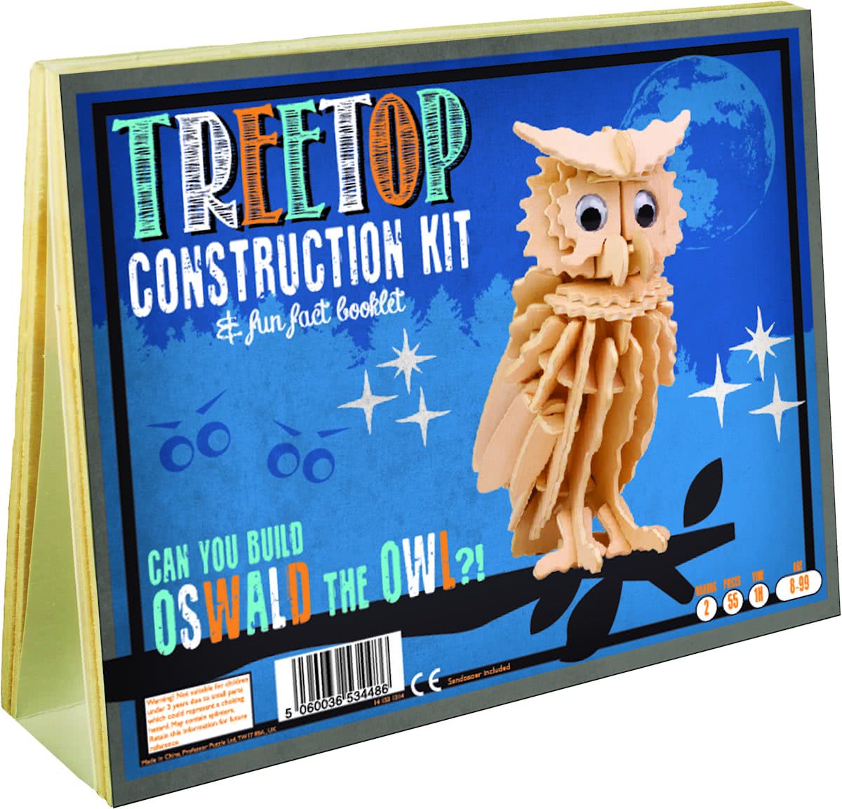 Animal Construction Kit - Treetop Oswald Owl