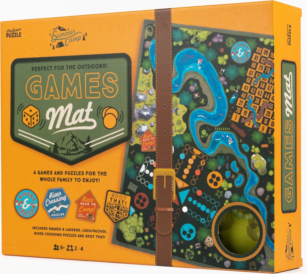 Games Mat - Bordspel - Engelstalig - Professor Puzzle