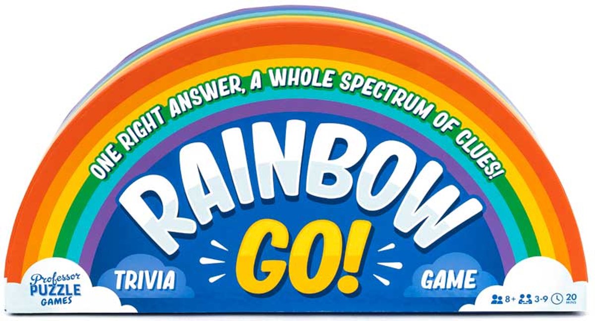Rainbow Go - Kaartspel - Engelstalig - Professor Puzzle