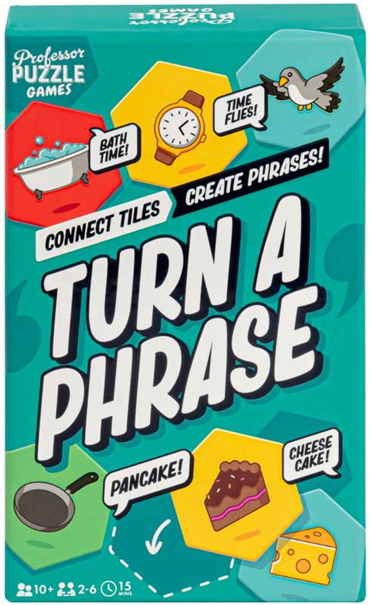 Turn A Phrase - Kaartspel - Taal & Woordenspel - Engelstalig - Professor Puzzle