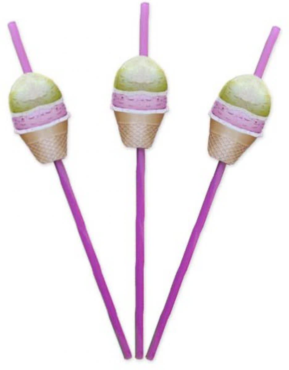 Hawaii Rietjes IJshoorn 24cm 8 stuks