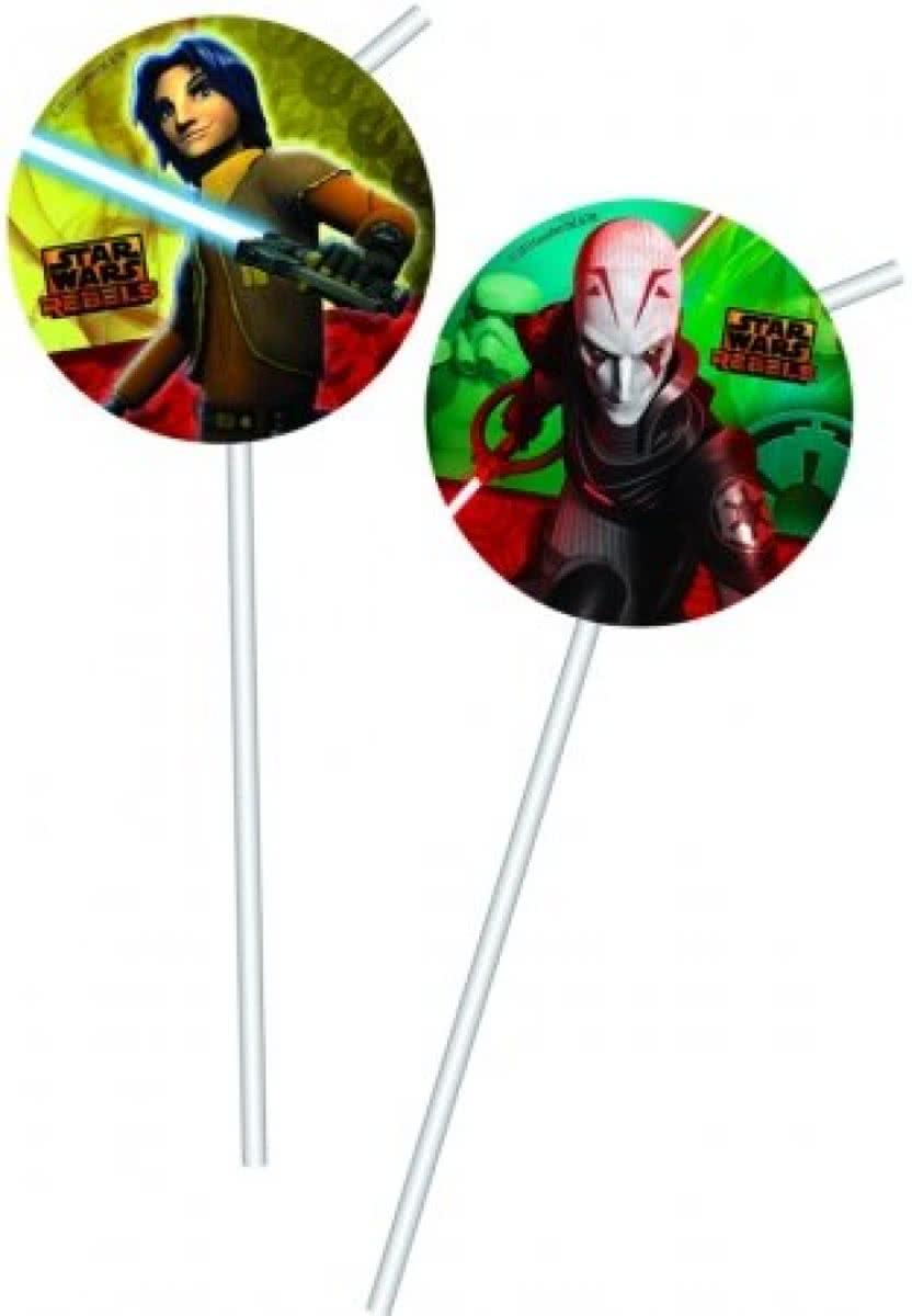 Star Wars Rebels Rietjes 6 stuks