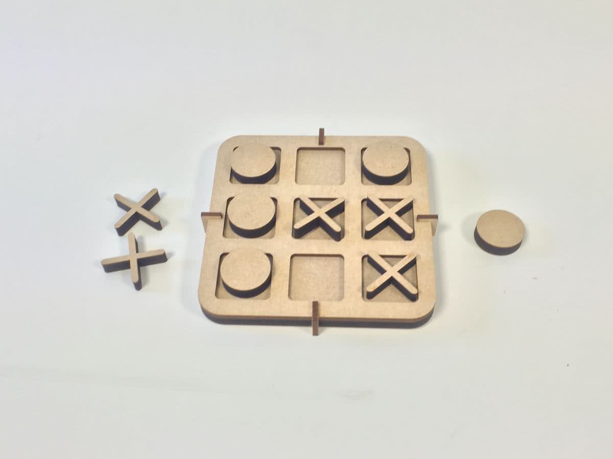 Boter kaas en eieren spelletje