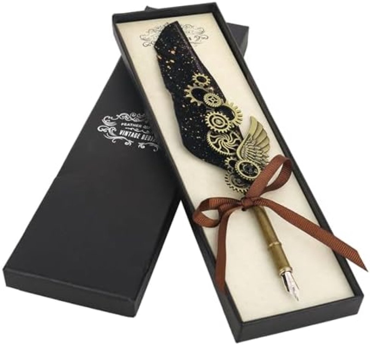 PromoHome Kalligrafie Dip Pen Set - Handgemaakte Schrijfveer voor Stijlvol Schrijven